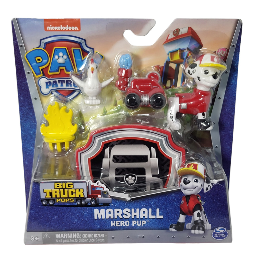 Nickelodeon Paw Patrol Marshall Hero Pup Big Truck Pups Rescue Chicken Friend
